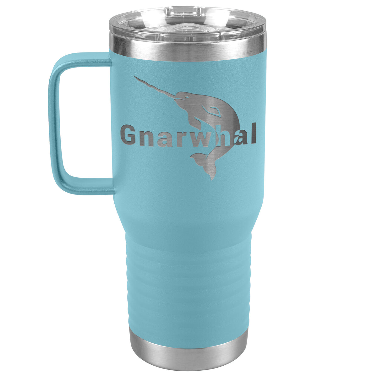 Gnarwhal Travel Mug